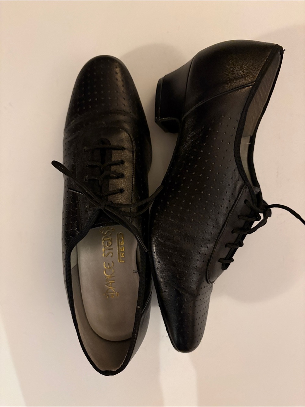 Dance Shoes - Freed of London Women’s Black Lace-Up Dance Shoe